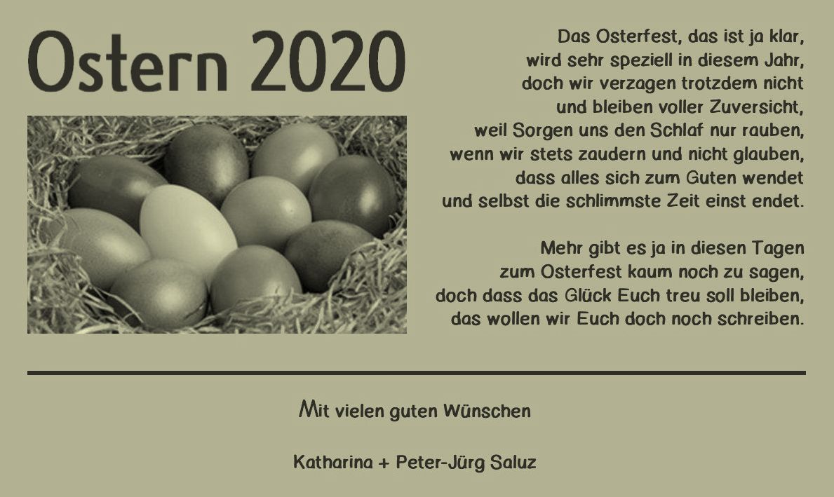 Saluz Ostern 2020