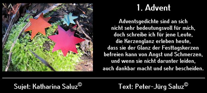www.saluz.com zum 1. Advent